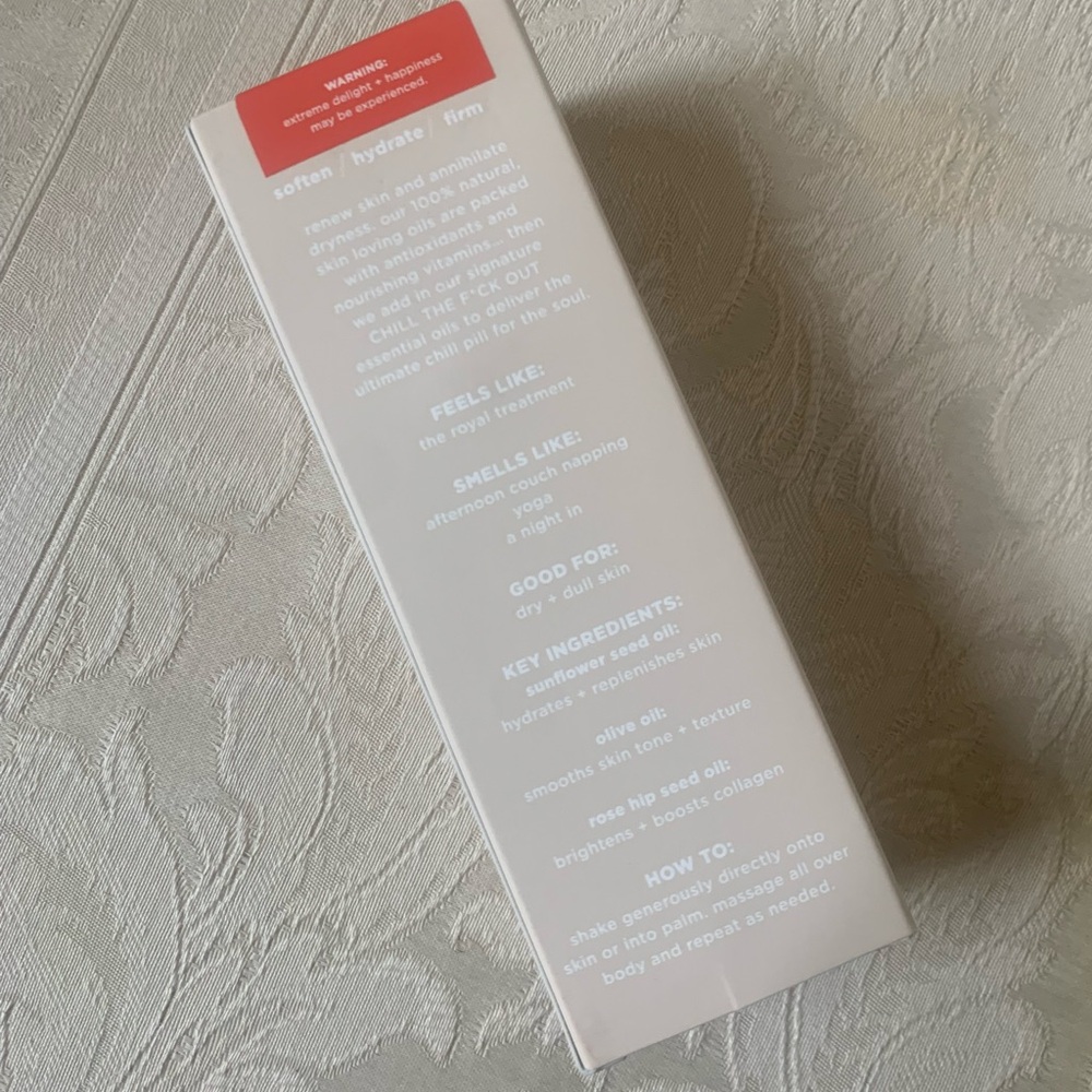 By Rosie Jane Everyday Body Oil Moisturizer Chill the F Out BNIB - Picture 7 of 11